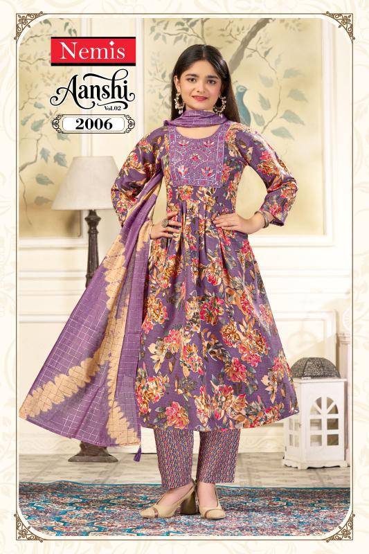 Nemis aanshi vol 2 Kurti wholesale online